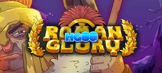 Tampilan visual slot Roman Glory dengan latar belakang kekaisaran Romawi